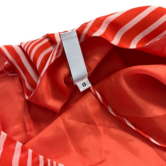 Laundry by Shelli Segal Silk one shoulder dress sz 8 - Picture 6 of 7